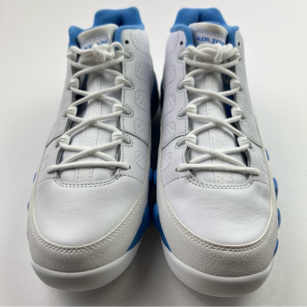 Nike Air Jordan 9 Retro Low Golf White University Blue UNC Mens 10.5 FJ5934-101 - Picture 3 of 12